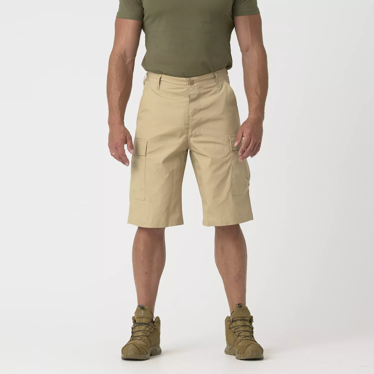 Шорты Helikon-Tex BDU Shorts: хлопковый рипстоп и шесть карманов