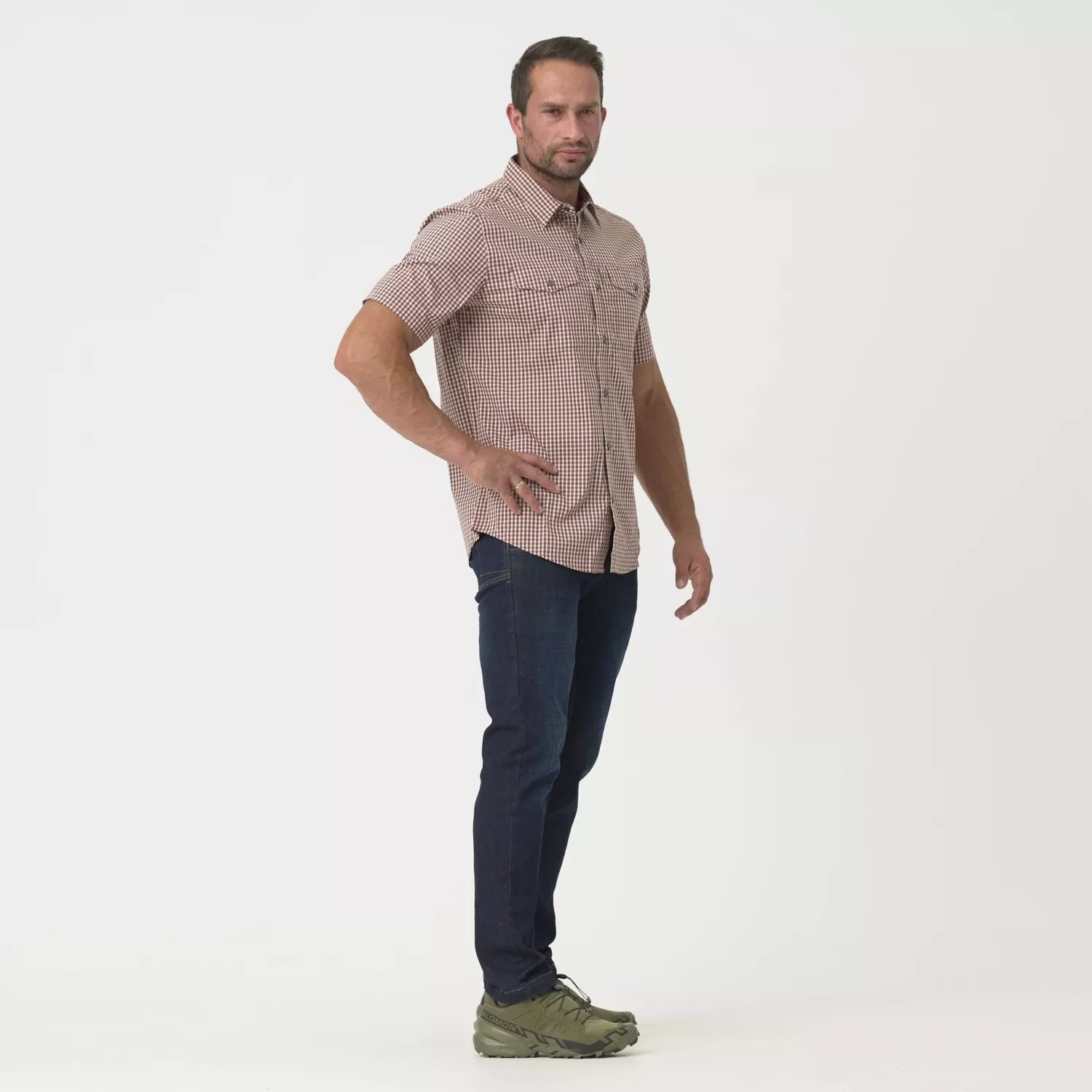 Рубашка Helikon-Tex Covert Concealed Carry с коротким рукавом, тактическая, для скрытого ношения, фото 5