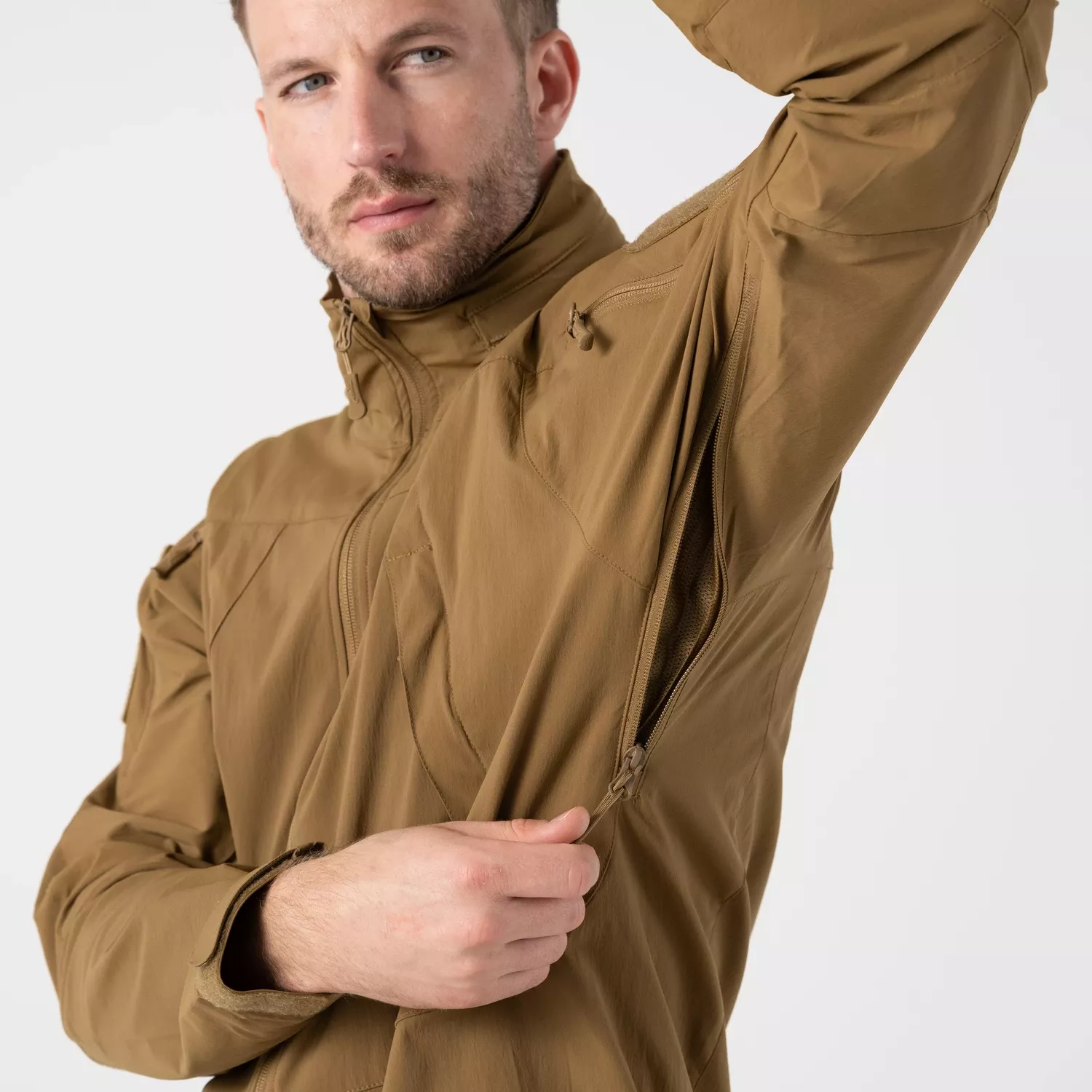Куртка Helikon-Tex Trooper Mk2 — софтшелл из ткани StormStretch®, фото 6