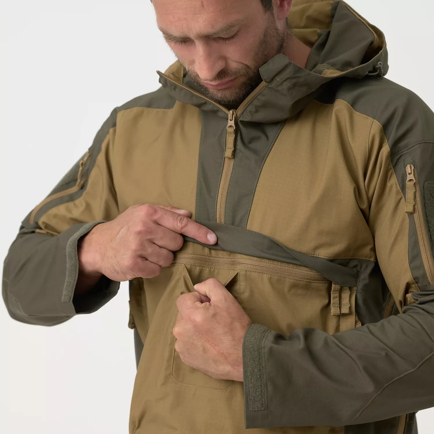 Куртка-анорак Tracer - эластичный рипстоп из поликоттона (Tracer Anorak Jacket - PolyCotton Stretch Ripstop), фото 5