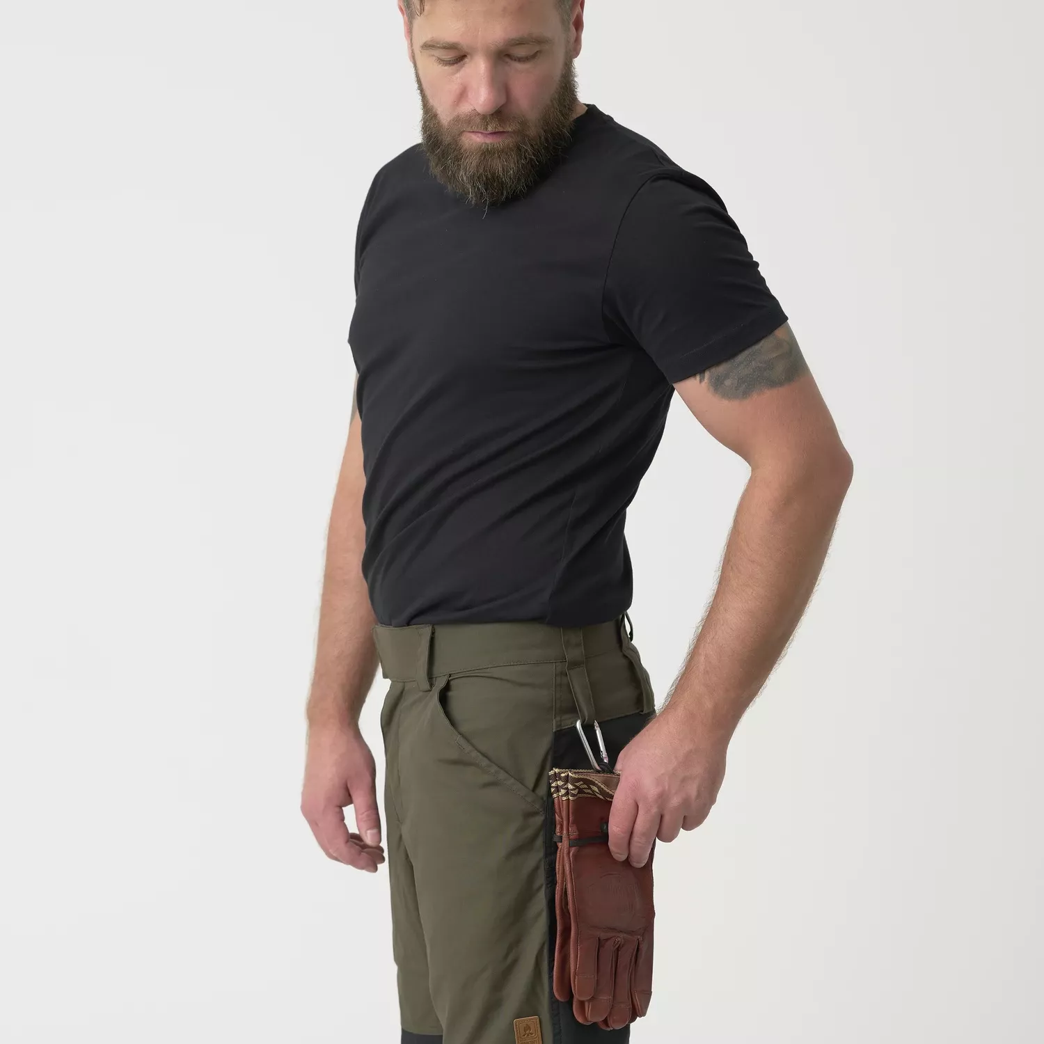 Брюки Helikon-Tex Woodsman Pants — брюки для бушкрафта из DuraCanvas®, фото 5