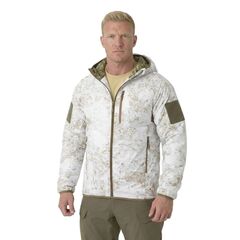 Куртка REVERSIBLE WOLFHOUND HOODIE Helikon, цвет PENCOTT WILDWOOD / PENCOTT SNOWDRIFT