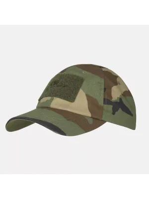 Бейсболка Helikon-Tex Baseball Cap PolyCotton Ripstop — тактическая кепка с велкро