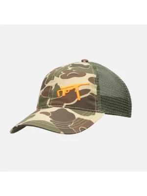Бейсболка-тракер с принтом «Grease Gun» (Trucker Cap (Grease Gun))