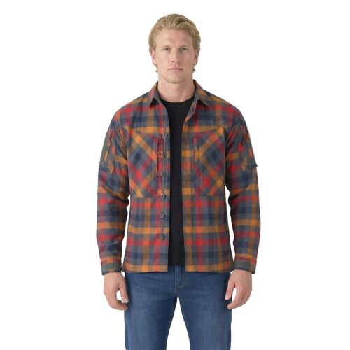 Рубашка MBDU Flannel Helikon, цвет Dark Autumn Checkered