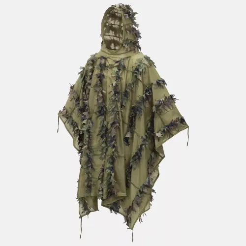 Маскировочное пончо Leaf Ghillie (Leaf Ghillie Poncho) | Helikon-Tex