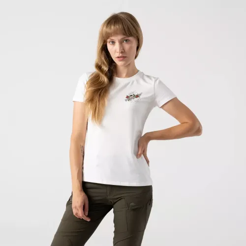Женская облегающая футболка с принтом «Приходите и забирайте» (Women's T-shirt Slim (Come and take it)) | Helikon-Tex