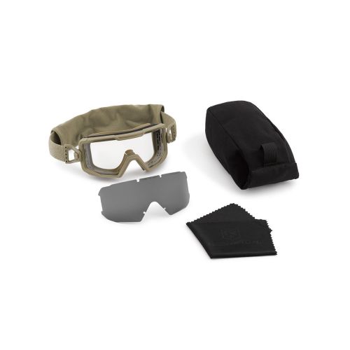 Очки-маска баллистические Revision Merlin Hawk Clear/Smoke Black Frame