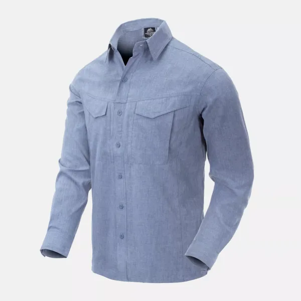 Мужская рубашка Helikon-Tex Defender Mk2 Gentleman Shirt — лёгкая тактическая рубашка