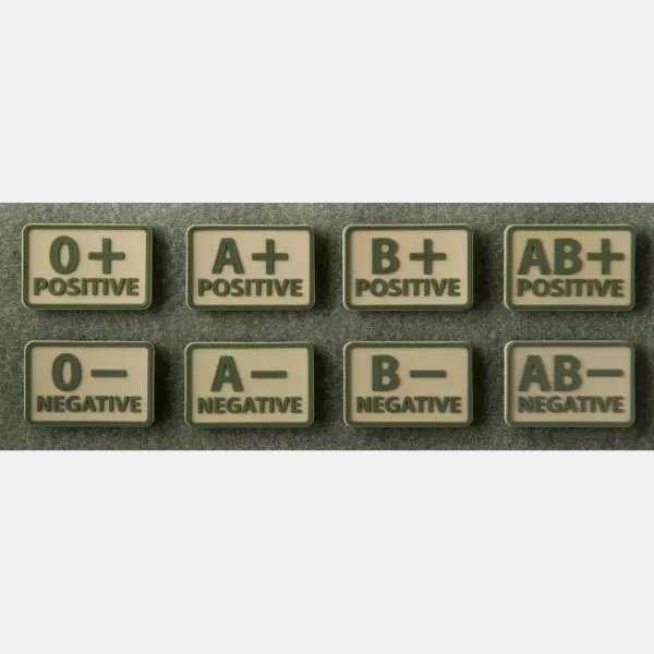 Набор ПВХ-нашивок, 2 шт. (Blood Patch Set - 2 pcs. - PVC) | Helikon-Tex