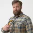 Рубашка тактическая Helikon-Tex Defender Mk2 Pilgrim для туризма и бушкрафта, длинный рукав