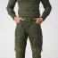 Брюки Helikon-Tex MCDU Pants — эластичная поликоттоновая ткань рипстоп, лесной/оливково-зелёный
