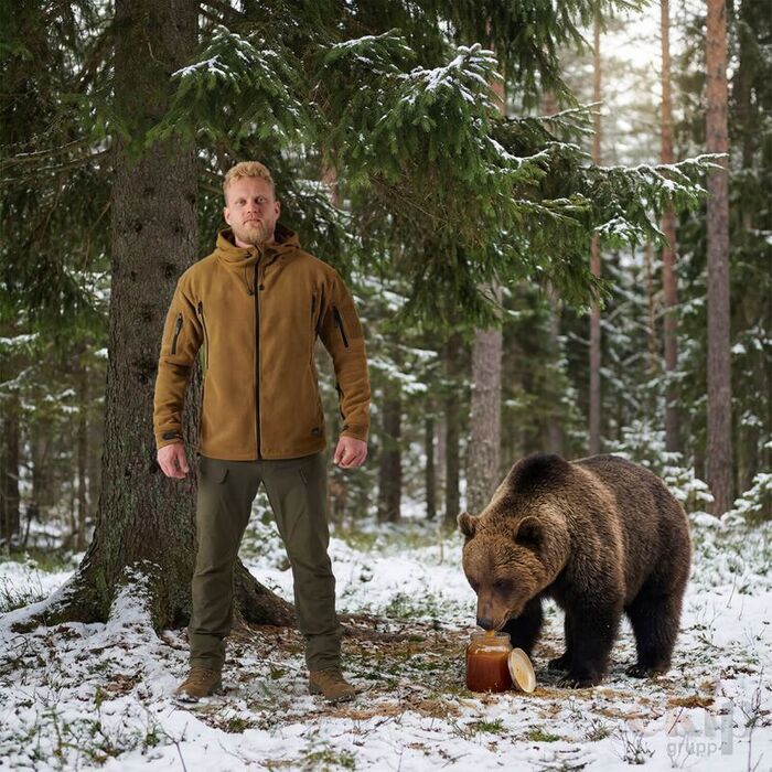 Куртка флисовая PATRIOT Helikon, цвет  COYOTE