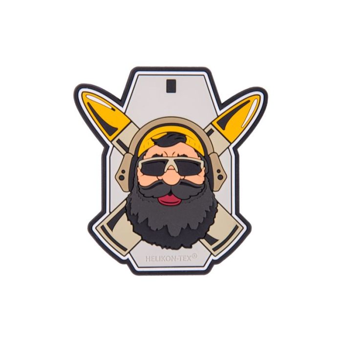 Патч "Beardman Range" Helikon, цвет Grey