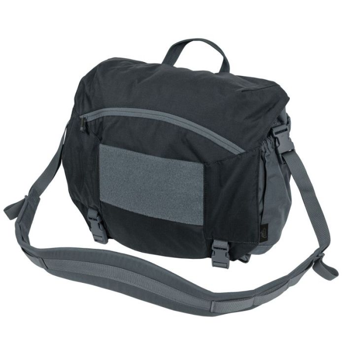 Сумка URBAN COURIER  LARGE Helikon, цвет  BLACK/SHADOW GREY