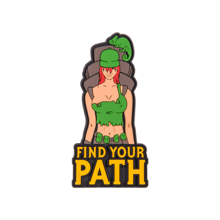Патч FIND YOUR PATH Helikon-Tex, цвет OLIVE GREEN