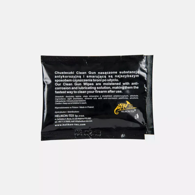 Салфетки для чистки оружия (Weapon Cleaning Wipes) | Helikon-Tex