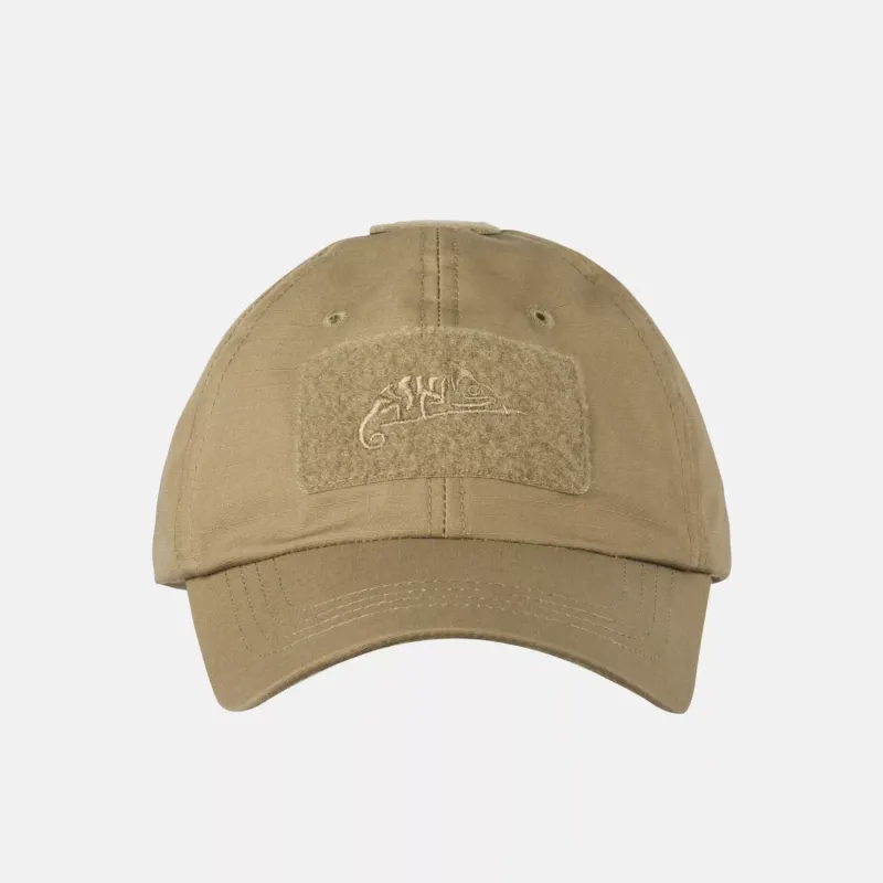 Бейсболка Helikon-Tex Baseball Cap PolyCotton Ripstop — тактическая кепка с велкро