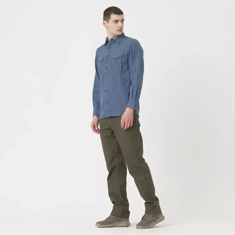 Мужская рубашка Helikon-Tex Defender Mk2 Gentleman Shirt — лёгкая тактическая рубашка