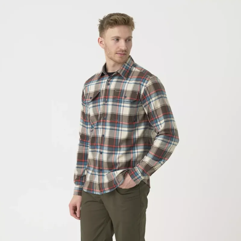 Рубашка Helikon-Tex Greyman Shirt — смесовая ткань с нейлоном и волокном Sorona®