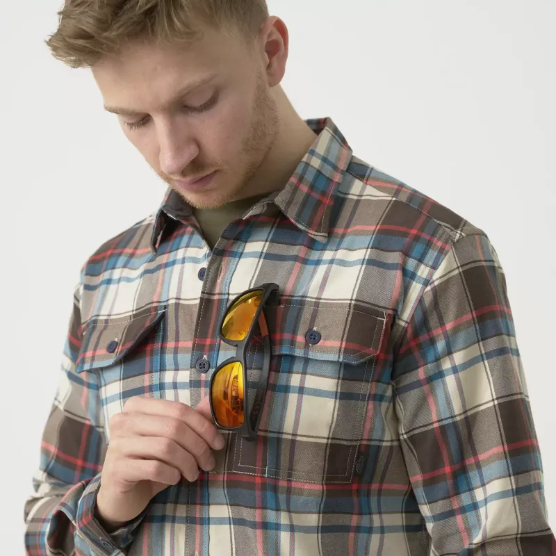Рубашка Helikon-Tex Greyman Shirt — смесовая ткань с нейлоном и волокном Sorona®