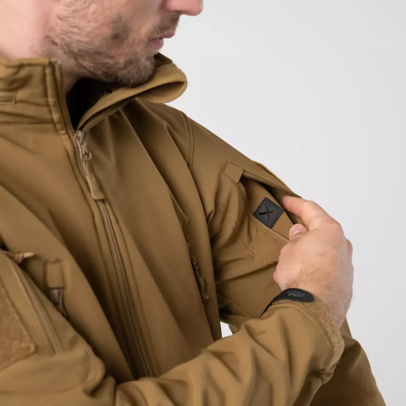 Тактическая софтшелл-куртка Helikon-Tex Gunfighter Shark Skin Windblocker