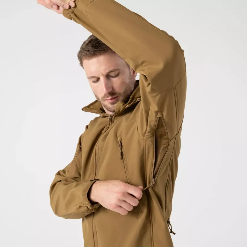 Тактическая софтшелл-куртка Helikon-Tex Gunfighter Shark Skin Windblocker