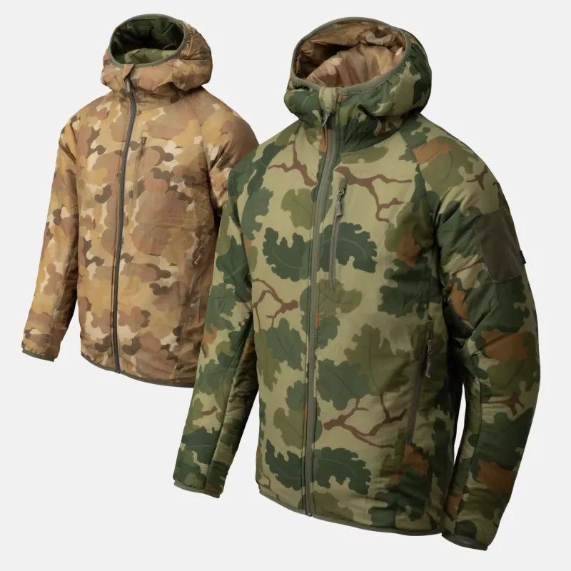 Двусторонняя утеплённая куртка с капюшоном Helikon-Tex Reversible Wolfhound Hoodie Jacket
