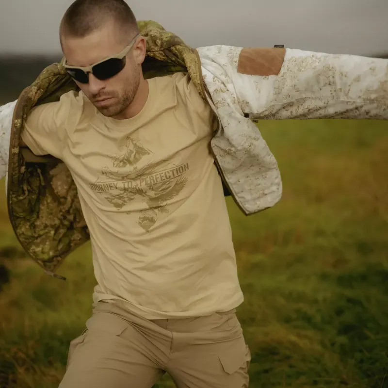 Двусторонняя утеплённая куртка с капюшоном Helikon-Tex Reversible Wolfhound Hoodie Jacket