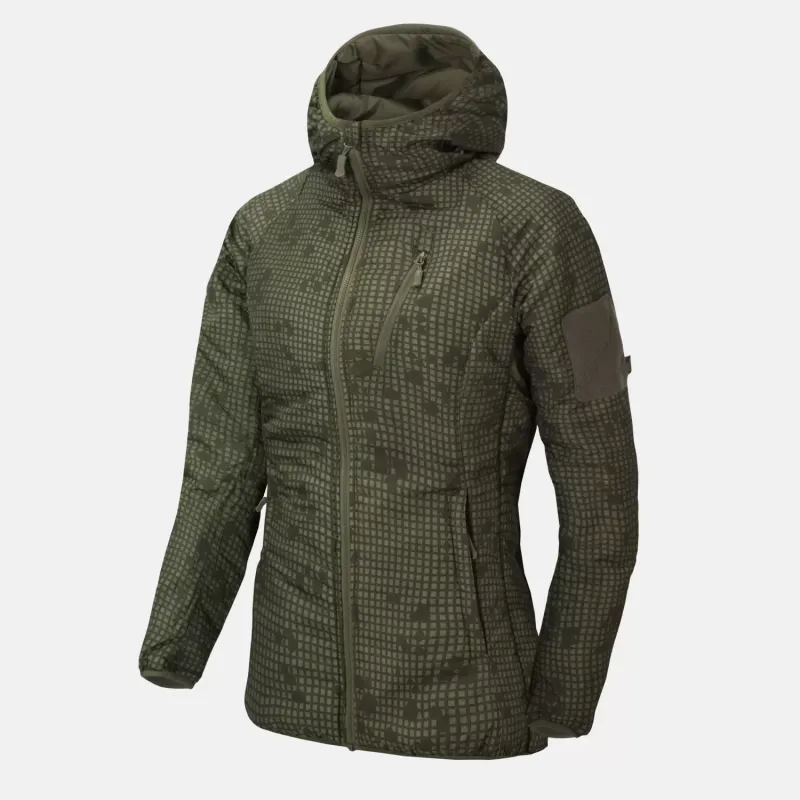 Женская толстовка Wolfhound худи куртка из нейлона Windpack (Women's Wolfhound Hoodie Jacket - Windpack® Nylon) | Helikon-Tex