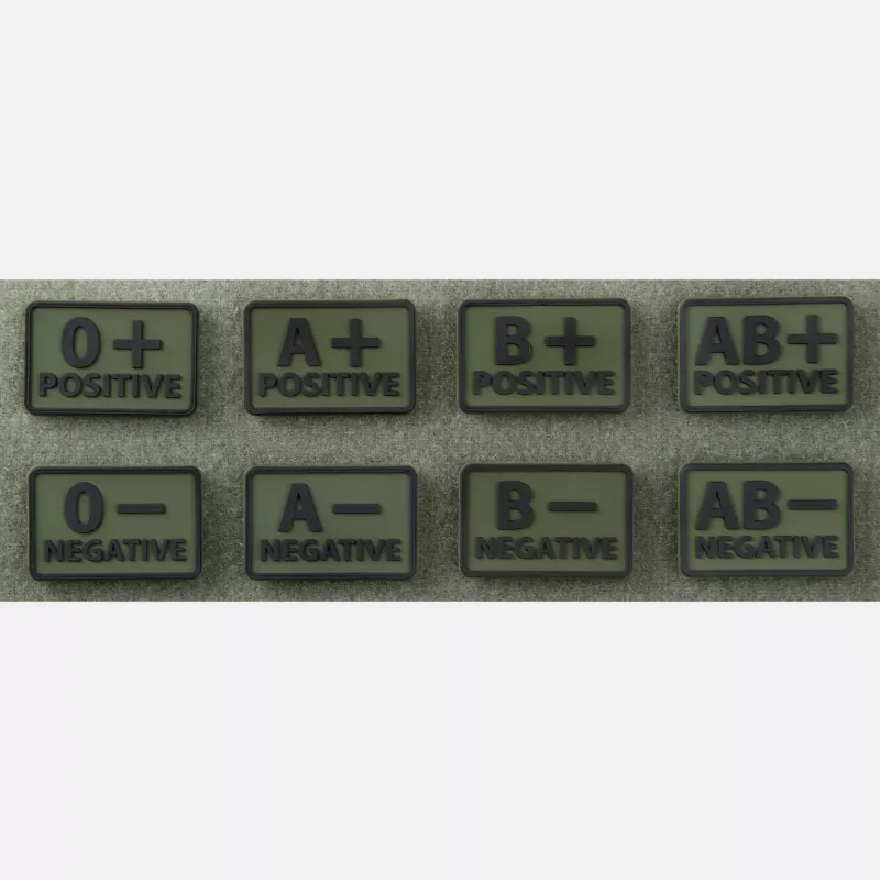 Набор ПВХ-нашивок, 2 шт. (Blood Patch Set - 2 pcs. - PVC) | Helikon-Tex