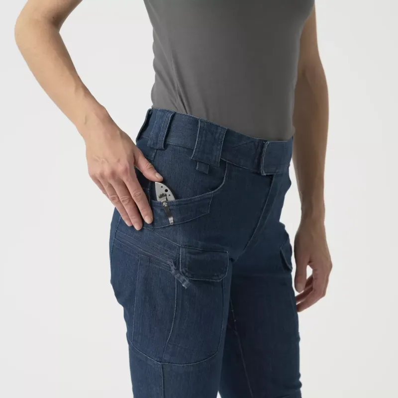 Женские брюки UTP Resized - Джинсовая ткань с эластичным плетением (Women's UTP Resized Pants - Denim Stretch) | Helikon-Tex