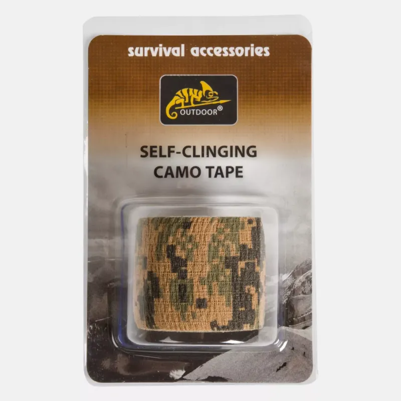 Самоклеящаяся камуфляжная лента - хлопок (Self-Clinging Camo Tape - Cotton) | Helikon-Tex