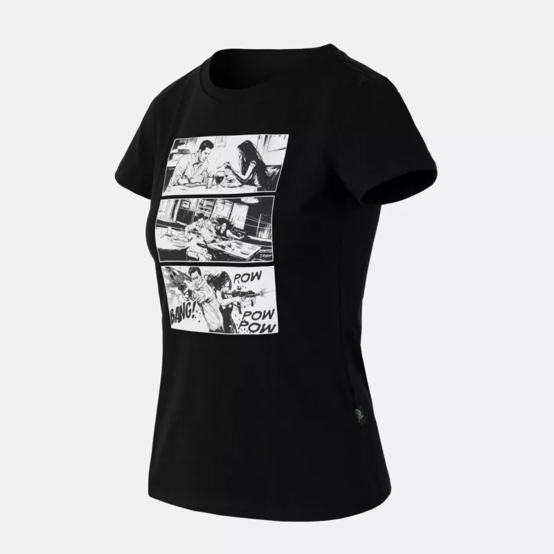 Женская облегающая футболка с принтом «для повседневной носки» (Women's T-shirt Slim (Combat date)) | Helikon-Tex