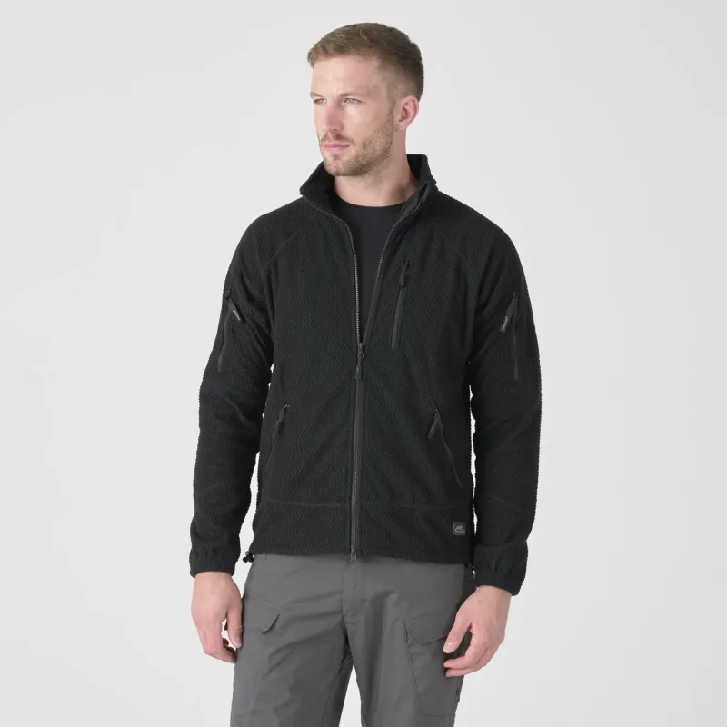 Тактическая куртка Alpha из флиса Grid Fleece (Alpha Tactical Jacket - Grid Fleece) | Helikon-Tex