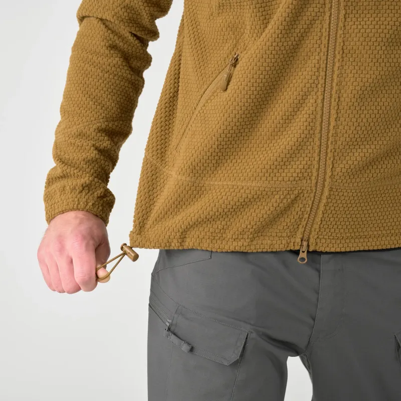 Тактическая куртка Alpha из флиса Grid Fleece (Alpha Tactical Jacket - Grid Fleece) | Helikon-Tex