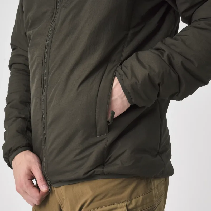 Куртка-худи Wolfhound с утеплителем Climashield Apex 67 г (Wolfhound Hoodie Jacket - Climashield Apex 67g) | Helikon-Tex