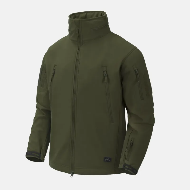 Куртка Gunfighter из ткани Shark Skin с ветрозащитой (Gunfighter Jacket - Shark Skin Windblocker) | Helikon-Tex