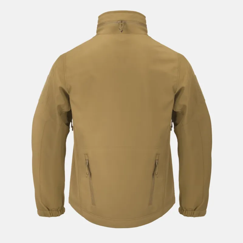 Куртка Gunfighter из ткани Shark Skin с ветрозащитой (Gunfighter Jacket - Shark Skin Windblocker) | Helikon-Tex