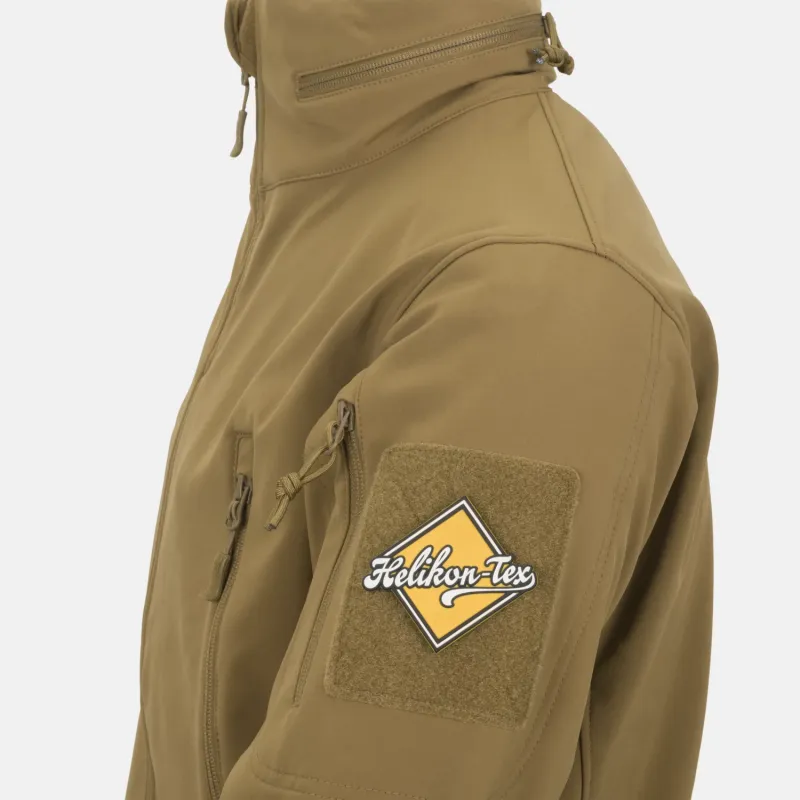 Куртка Gunfighter из ткани Shark Skin с ветрозащитой (Gunfighter Jacket - Shark Skin Windblocker) | Helikon-Tex