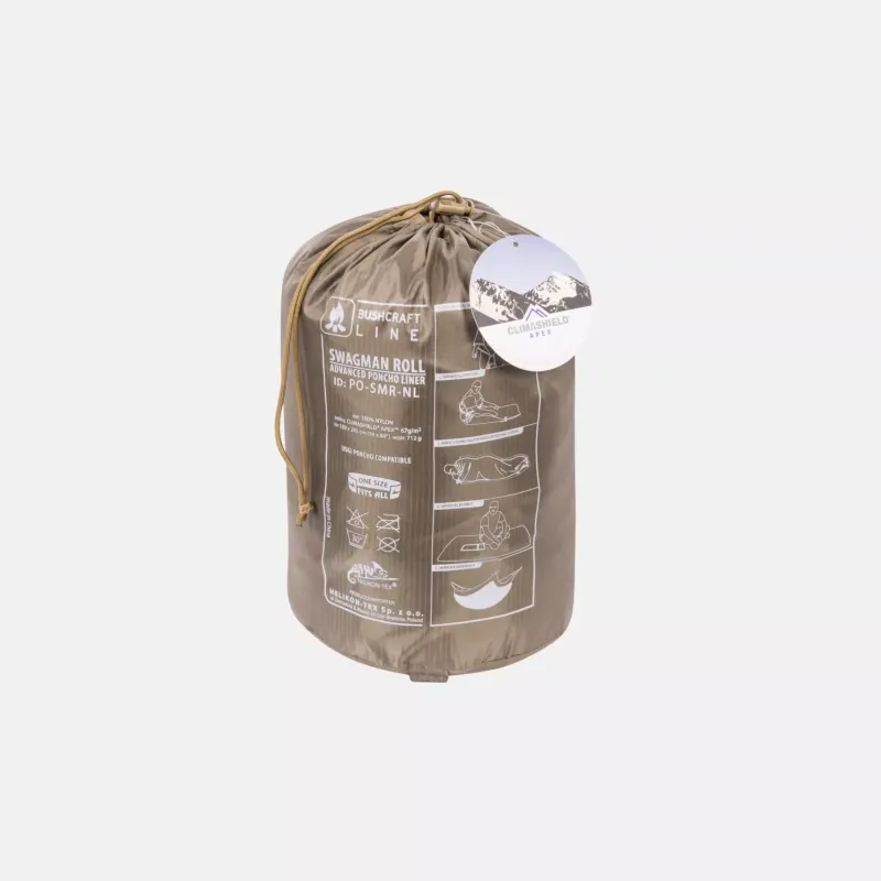 Пончо Swagman Roll из нейлона Windpack (Swagman Roll Poncho - Windpack® Nylon) | Helikon-Tex