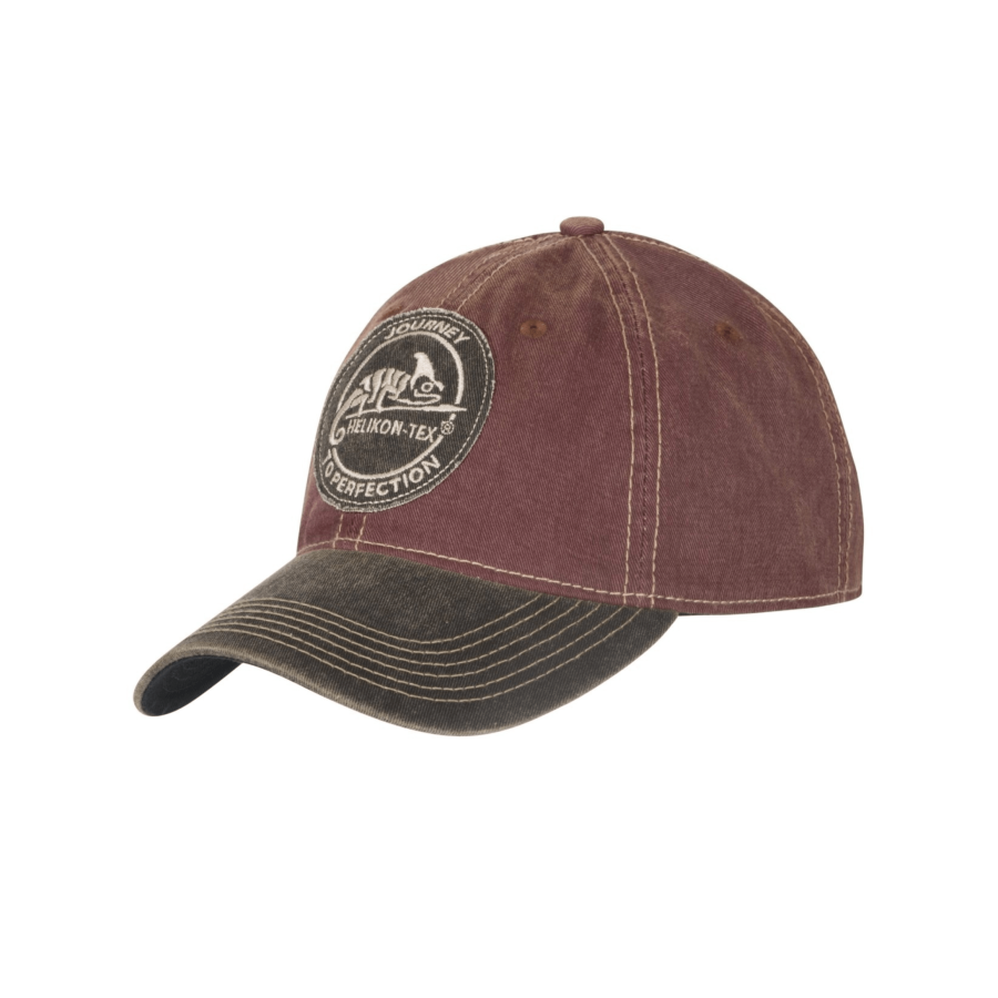Бейсболка HELIKON-TEX SNAPBACK Helikon, цвет  DIRTY WASHED MAROON / DIRTY WASHED BLACK D